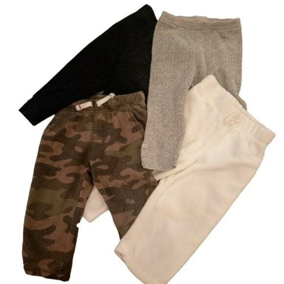 Nikkiwallflower Other - *4/$30* Set of 4 Mix Brand Girls Pants -12 Month